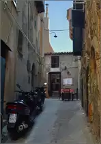 Tropea - Touristennest in Kalabrien. Hinterhofrestaurant. Sommer 2013.