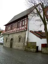 Forchheim, Schiefes Haus oder Kammerers M�hle (09.02.2014)