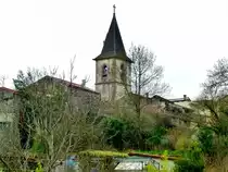 Frankreich, Languedoc, H�rault, Le Poujol-sur-Orb am  Passa Pa�s  Radweg vom Haut-Languedoc bis in den Tarn. 09.02.2014