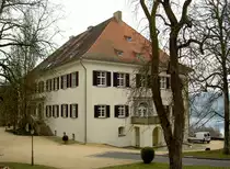 Schloss Marbach auf der Halbinsel H�ri am Untersee, neu erbaut 1829 durch Graf de 
Grimaudet (23.02.2014)