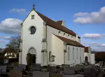M�hlhausen-Ehingen, St. Peter und Paul Kirche, erbaut 1200 von der Herren von Friedingen (23.02.2014)