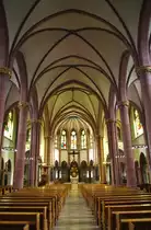 Letmathe, Innenraum der Pfarrkirche St. Kilian (31.07.2011)