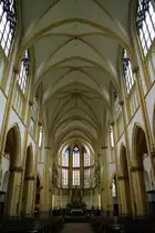 M�nster, neugotisches Mittelschiff der St. Josef Kirche, erbaut 1905 (13.05.2010)