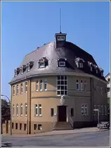 Osnabr�ck. Im Jahr 1921 wurde das Haus von der Forst in der Bismarckstra�e erbaut. Architekt war Justus Haarmann. Scan eines Dias aus den 1970er Jahren.