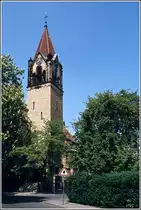 Osnabr�ck. Die Bergkirche in der Bergstra�e. Scan eines Dias aus den 1970er Jahren.