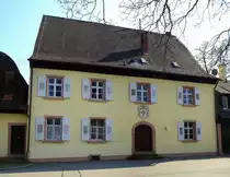 Hugstetten, Ortsteil von March, ehemaliges Herrschaftshaus, auch das Alte Schlo� genannt, M�rz 2014