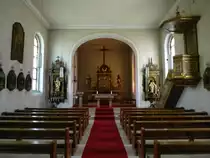 Suggental, Innenraum der Dorfkirche, M�rz 2014