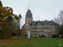 F�rstliches Residenzschloss im Zentrum der Stadt Detmold.
Aufgenommen im November 2013.