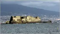 Neapel. Das Castel dell' Ovo. 27.03.2014