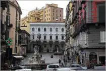 Neapel, Piazza Monteoliveto. 27.03.2014