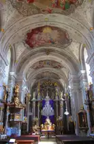 Waidhofen an der Thaya, Hochaltar der Maria Himmelfahrt Kirche (18.04.2014)