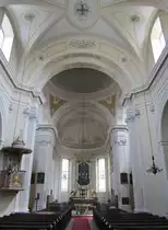 G�llersdorf, barocker Innenraum der St. Martin Kirche (19.04.2014)