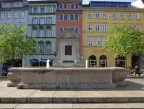 F�rst-Bismarck-Brunnen auf dem Jenaer Marktplatz (23.04.14)