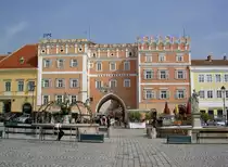 Retz, Verderberhaus, erbaut vom Handelsherrn Firenz von G�rz 1583 (19.04.2014)