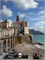 Atrani an der Amalfik�ste. 28.03.2014