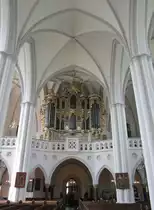 Berlin, Orgel der Marienkirche, erbaut von 1720 bis 1722 durch Joachim Wagner (17.05.2014)