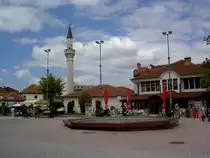 Ohrid, Zeynel Aibidin Moschee am Platanenplatz (06.05.2014)