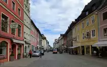 F�ssen, Blick in die Reichenstra�e, April 2014