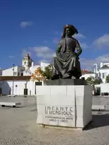 Lagos, Denkmal f�r Infante d`Henrique am Praca Dom Infante Henrique (25.05.2014)