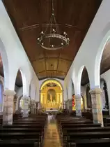 Monchique, Innenraum der Kirche Igraja Matriz (26.05.2014)