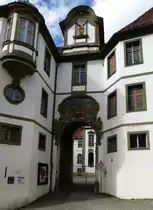 F�ssen, Eingang zum ehemaligen Kloster St.Mang, April 2014