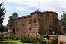 Colchester. Das Castle wurde zwischen 1070 und 1100 auf den Grundmauern eines r�mischen Tempels errichtet. 08.06.2014
