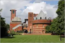 Stratford-upon-Avon. Das 2010 er�ffnete neue Royal Shakespeare Theatre. 05.06.2014 