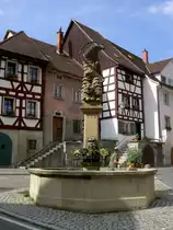 �berlingen, H�nselebrunnen an der Aufkircher Stra�e (23.06.2014)