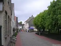 Stra�enzug in der alten Fischersiedlung Holm (Stadt Schleswig, Mai 2010)