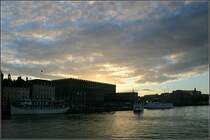 Abendhimmel �ber dem Kungliga slottet. 18.8.2007 (Matthias)