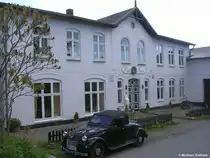 Caf� Kranz in Niesgrau-Koppelheck (etwas versteckt in einer Seitenstra�e an der B199 zwischen Steinberg und Gelting - mit f�nf verschieden gestaltetenen R�umen, ein Besuch lohnt sich! (Kreis Schleswig-Flensburg, Schleswig-Holstein, Mai 2010) 