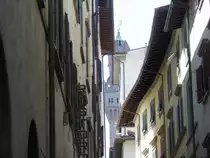 Enge Gasse in Florenz, Foto am 18.5.2014
