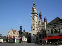 Aalst, Belfried und ehem. Rathaus, erbaut im 13. Jahrhundert, Belfried erbaut 1466 (04.07.2014)