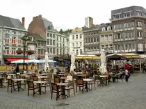 Huy, H�user am Grand Place (05.07.2014)