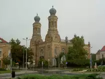 Szombathely, Synagoge, erbaut 1881 von Ludwig Sch�ne, heute Konzertsaal (30.07.2014)