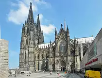 K�lner Dom - S�dseite - 31.07.2014