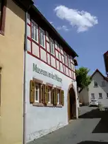 Neuleiningen, Museum in der alten M�nze (08.06.2014)