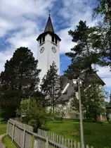 Titisee/Schwarzwald, Blick zur Kirche  Christk�nig , Juni 2014