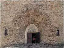 Annaberg-Buchholz. Das Hauptportal der St. Annenkirche.
14.08.2014