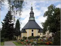 Seiffen. Die achteckige Bergkirche wurde in den Jahren 1776 bis 1779 errichtet.
15.08.2014