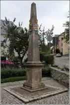 Elterlein, kurs�chsische Postdistanzs�ule von 1729.
15.08.2014