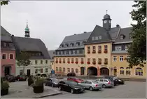 Wolkenstein. Das Rathaus am Markt.
15.08.2014