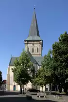 Osnabr�ck. Mit dem Bau der St.-Katharinen-Kirche wurde um 1300 begonnen. Ihr Turm ist mit 103 m der h�chste in Osnabr�ck.
10.08.2014