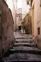 Menton im Juli 1976: Impressionen aus der Altstadt.