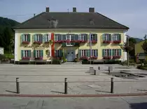 Altm�nster am Traunsee, Rathaus an der Marktstra�e (25.07.2014)