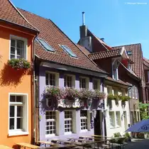 Das  CAVETE  ist M�nsters �lteste Studentenkneipe in der Kreuzstra�e ( Kuhviertel  in M�nster, August 2013)