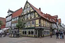 Sch�ne Fachwerkh�user in der historischen Altstadt von Celle (Mai 2011)