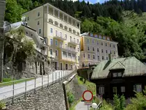 Bad Gastein, Hotel Mirabel-Schwaigerhaus in der Bismarckstra�e (01.08.2014)