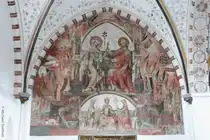 Alte Wandgem�lde im  Heilig Geist Spital  in L�beck (Mai 2011)