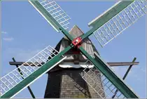 Haren (Ems). Kappe und Fl�gelkreuz der Mersm�hle. 
17.09.2014